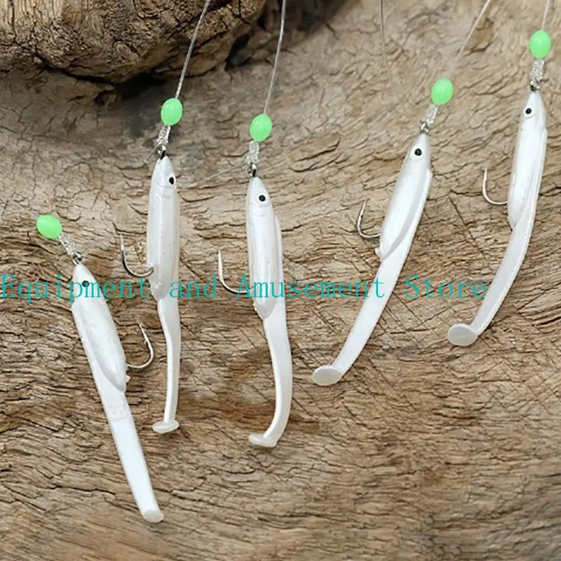 

Y1UC Luminous Fishing Rigs Fishing Baits Rigs Fish Rigs Glow Fishing Beads