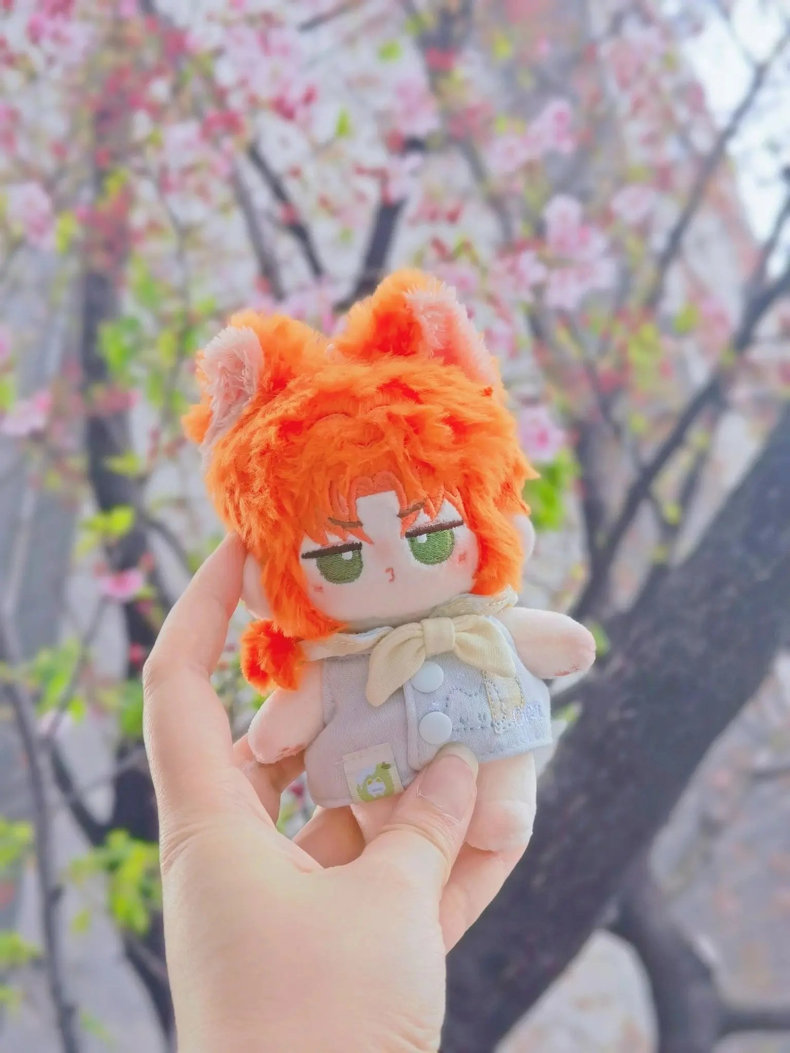 Tsukinaga Leo Doll Game Ensemble Stars あんさんぶるスターズ!  10cm Limited Plushie Figure Models Mascot Doll Naked Doll Fans Collect Toys