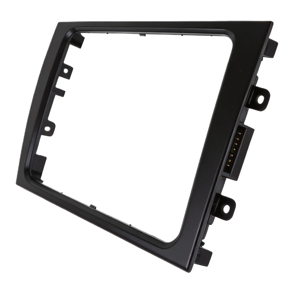 ABS Trim Radio Head Unit Bezel Material Non-deformation Feature Quick Installation Process For Golf 6 ABS Trim