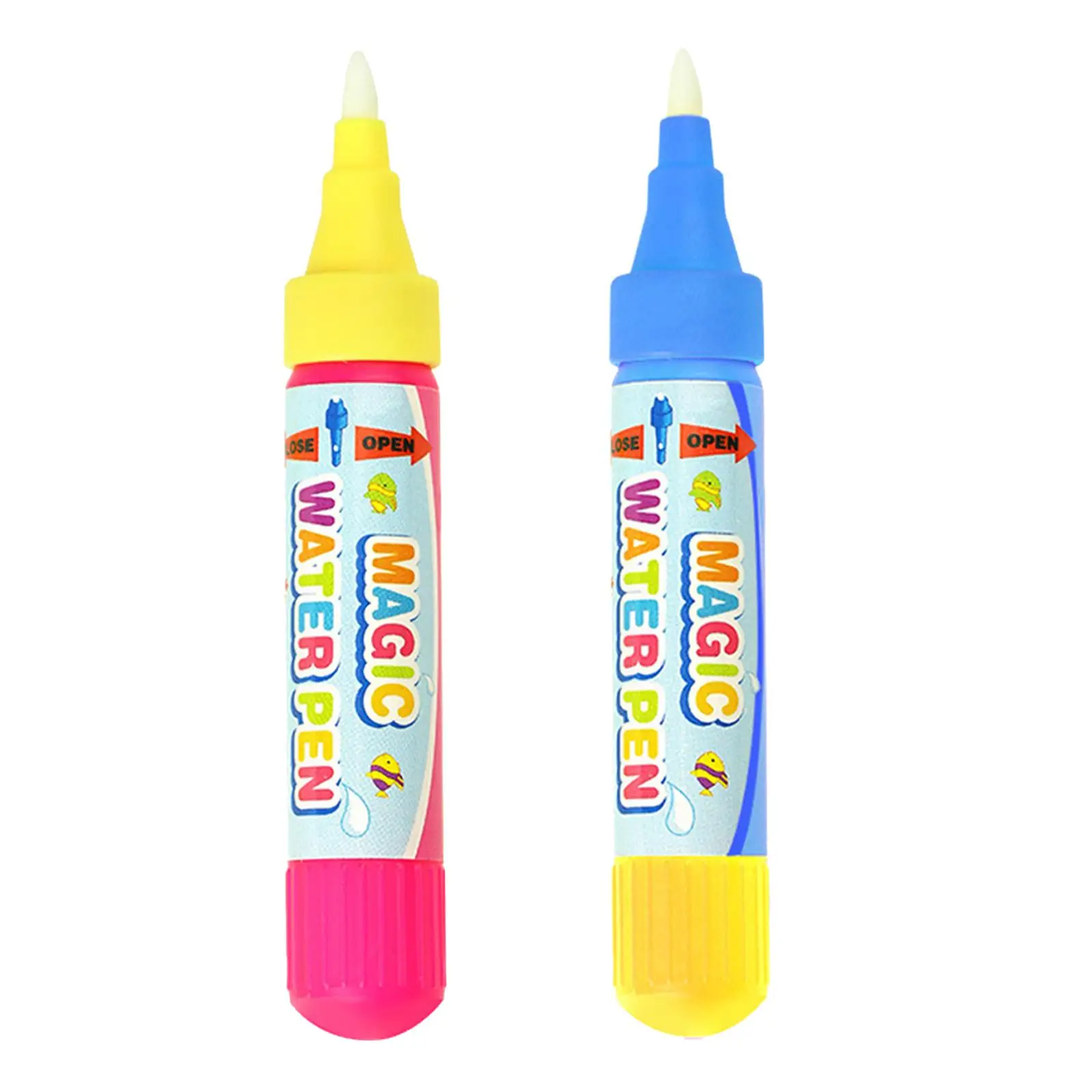 6 marker pens water doodle pens for drawing painting water doodle mat