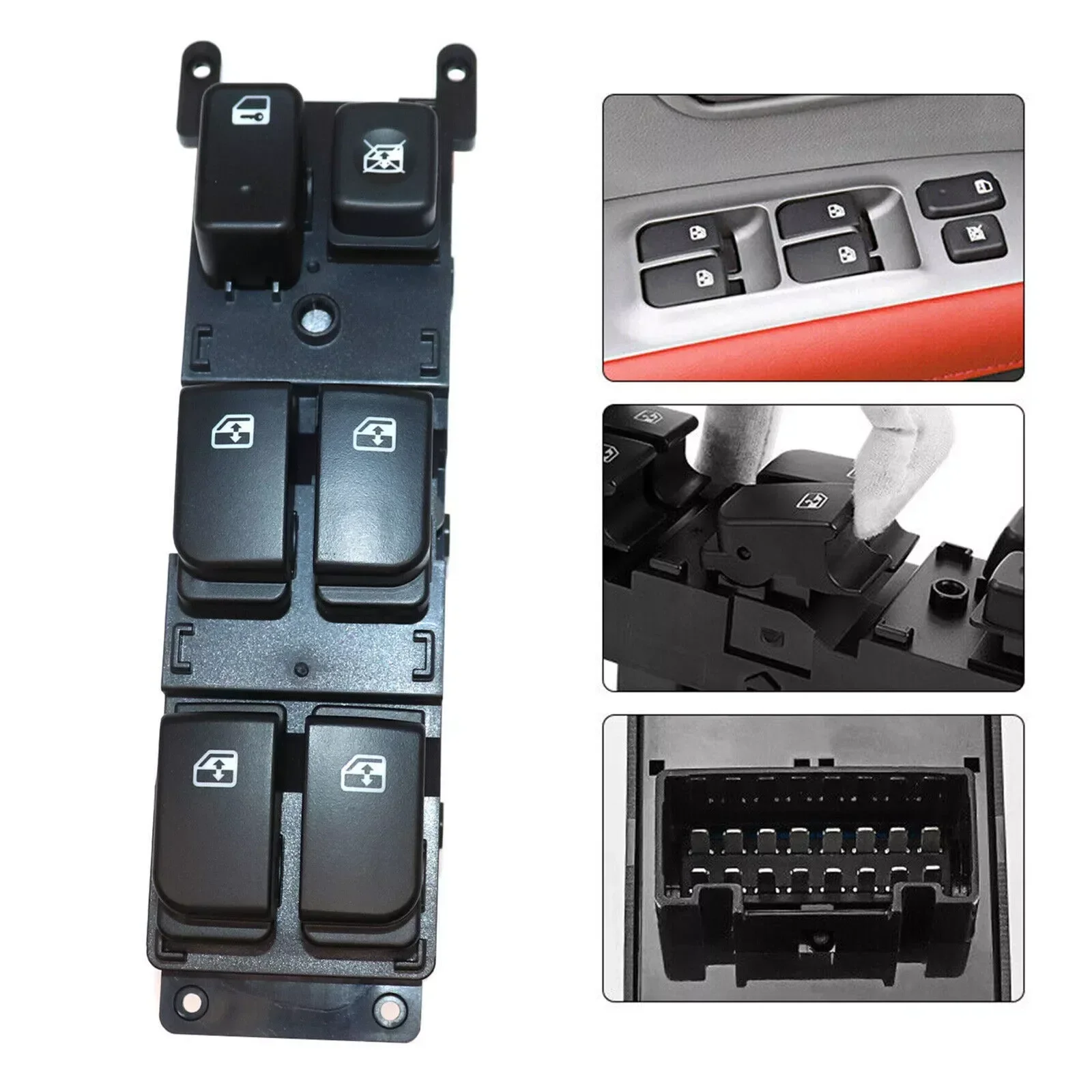 Driver Left Side Master Main Power Window Switch For KIA Rondo Carens 2007-2012 93571-1D200 935711D200