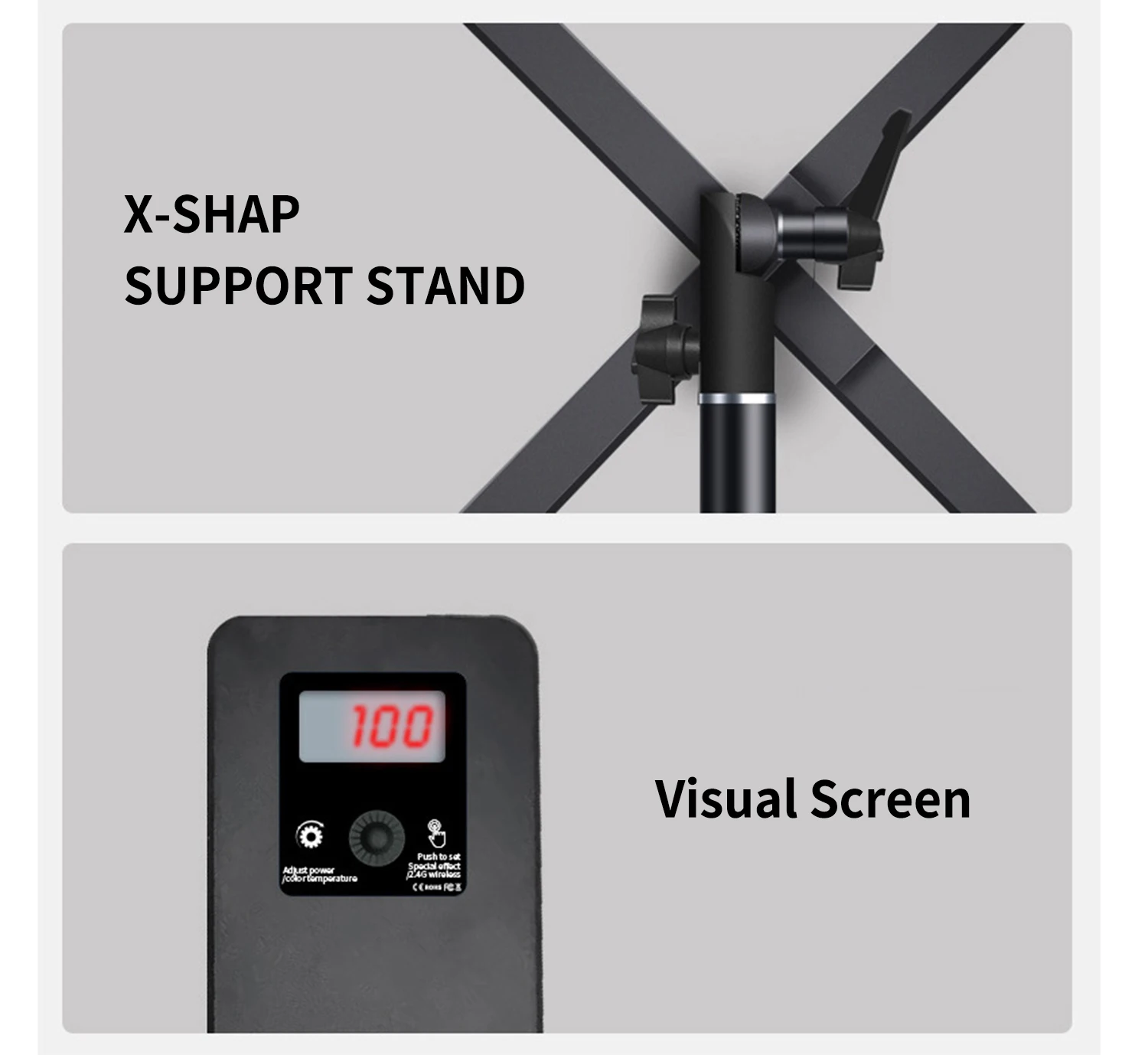 MagicLine 200w Bi-Color Versatile Flexible LED Mat Light With Honeycomb Grid Rollable Video Light For Traveling Filmmakers