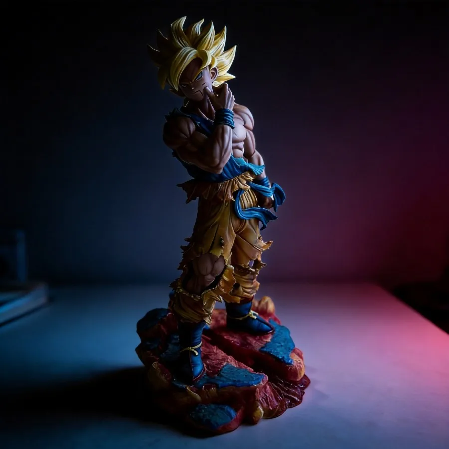 

Anime Dragon Ball Z Son Goku (Super Saiyan) Figure 38CM Collectible Model Toy Statue Decoration Gift for Fans