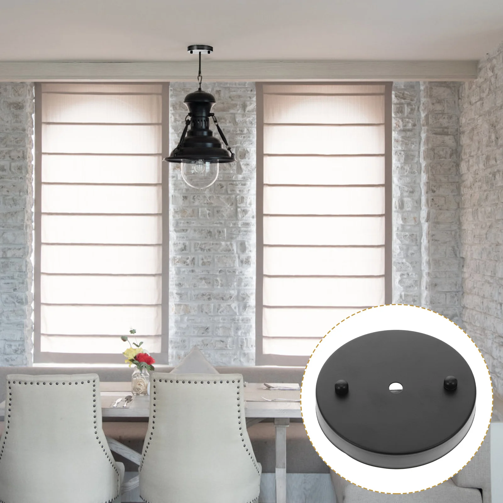 لوحة ضوء السقف قوي دائم قلادة مضيئة قاعدة العملي غطاء السقف لوحة الثريا المظلة عدة الثريا المظلة