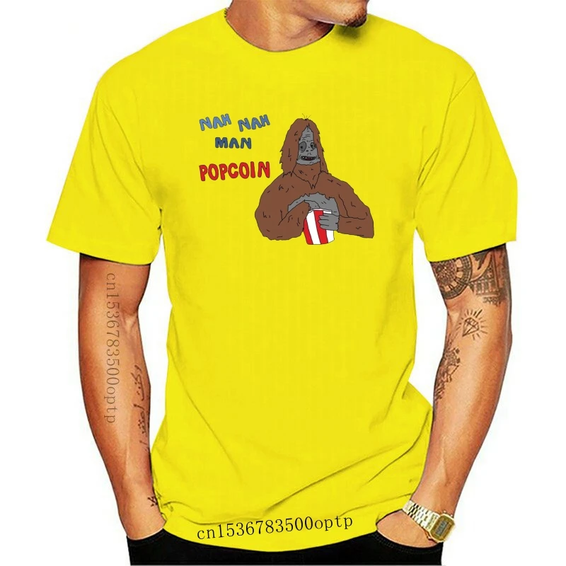 New Sassy Sasquatch Popcorn The Big Lez Show Unisex Cotton T-Shirt Wsn40 Tops Tee Tee Shirt