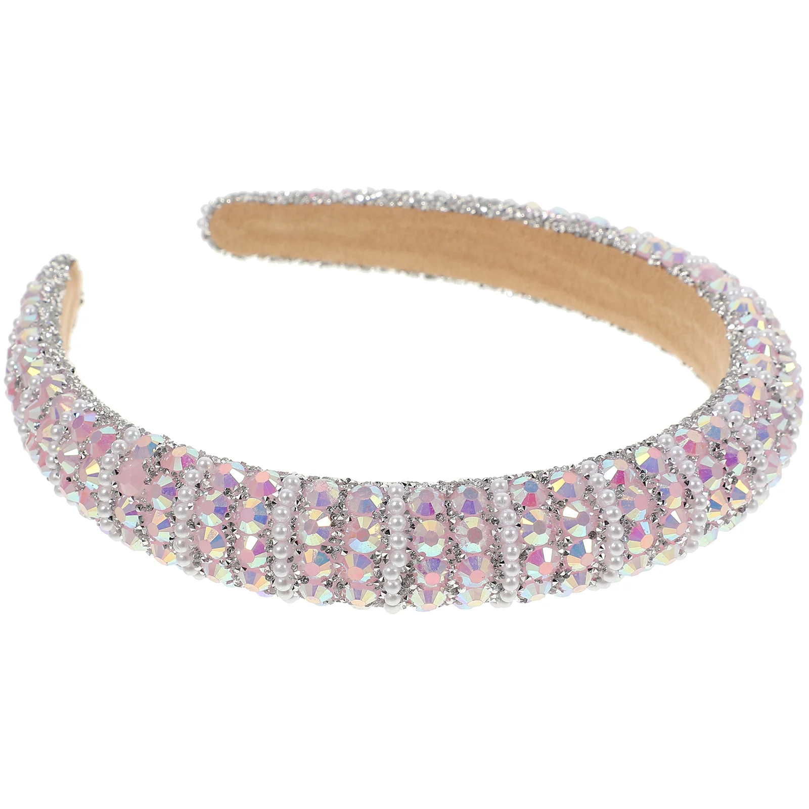 Mode Strass Stirnband Braut Nachtlicht minimalistische Aufkleber Kunststoff Haarschmuck