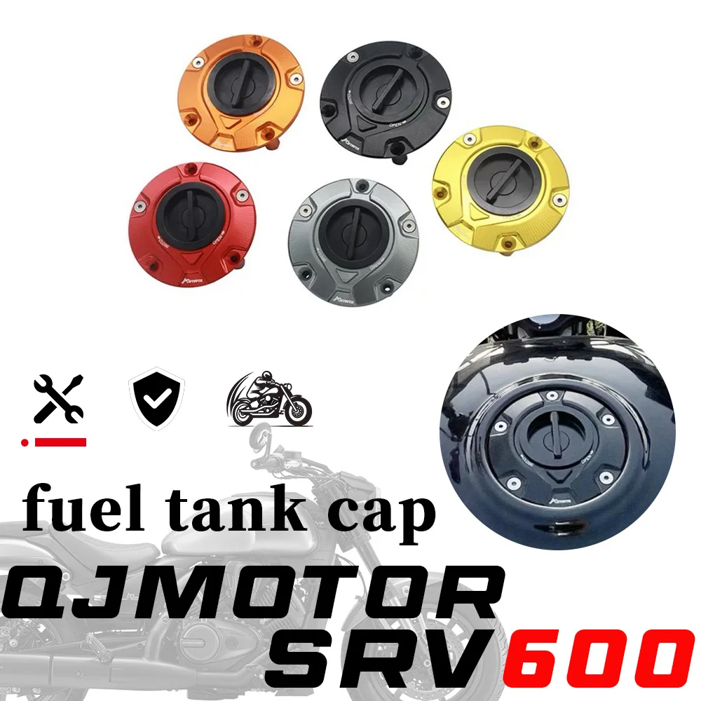 

Крышка топливного бака QJMOTOR SRV 600 Оранжевый, Черный, Красный, Золотой, Серебристый SRV600 600 SRV