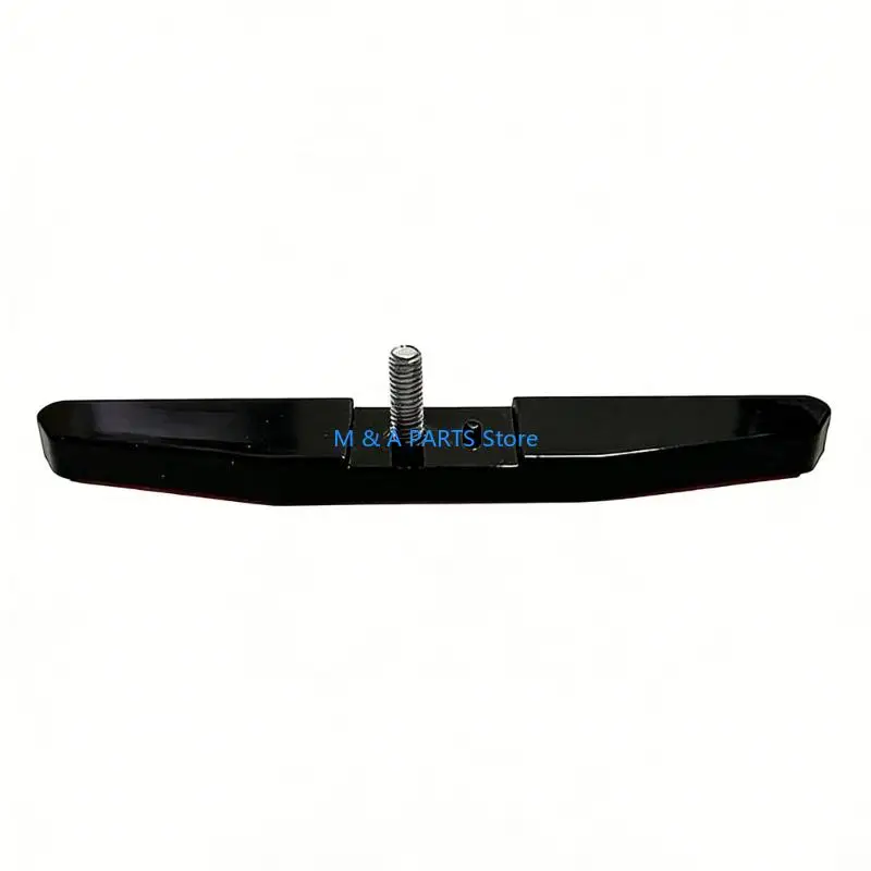 U1JF Universal Motorcycle Registration Plate Holder Stand With 3 Reflective Color Choices Lightweight 34g Aluminum Design