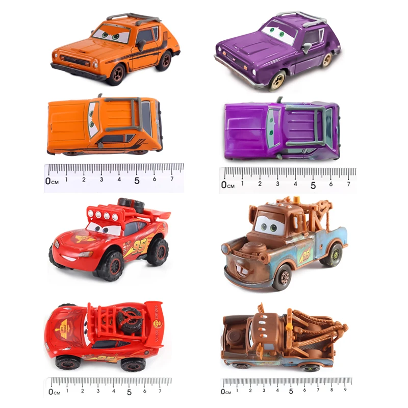Cars 3 Pixar Cars 2 Lightning McQueen Mater Sheriff Legierungsmetall-Modellautos 1:55 Metallspielzeugfahrzeuge Jungen Kinder Geschenke Spielzeug – Detail 17