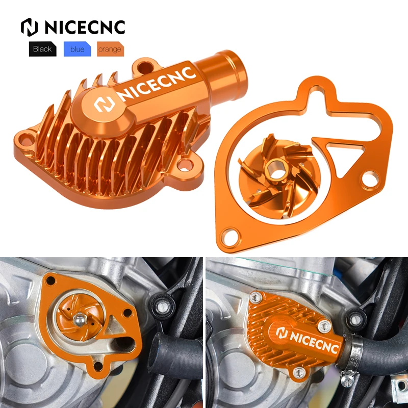 

For KTM 2024-2025 EXC 300 250 XCW 300 Water Pump Cooler Impeller Spacer & Water Pump Cover For Husqvarna TE 300 GasGas EC 300