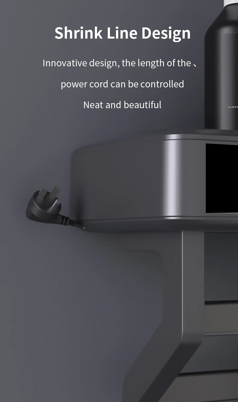 Parede dupla Toalha Secagem Rack, Toalha Titular, Preto Aquecedor, 2022