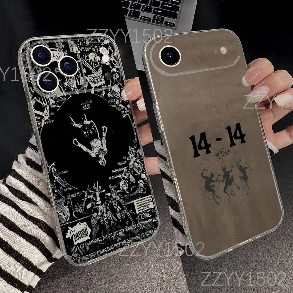 

Gervonta Peso P-Pluma For iPhone 17,16,15,14,13,12,11 Pro,Max,Plus,X,XS,XR,SE4,E Mini Transparent Soft Protective Shell