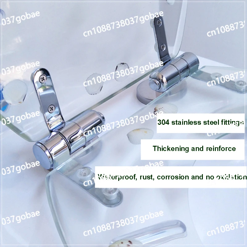 

Универсальная крышка для унитаза из полимерной смолы, тип UVO, утолщенная, бесшумная, для старых моделей, аксессуар для унитаза.