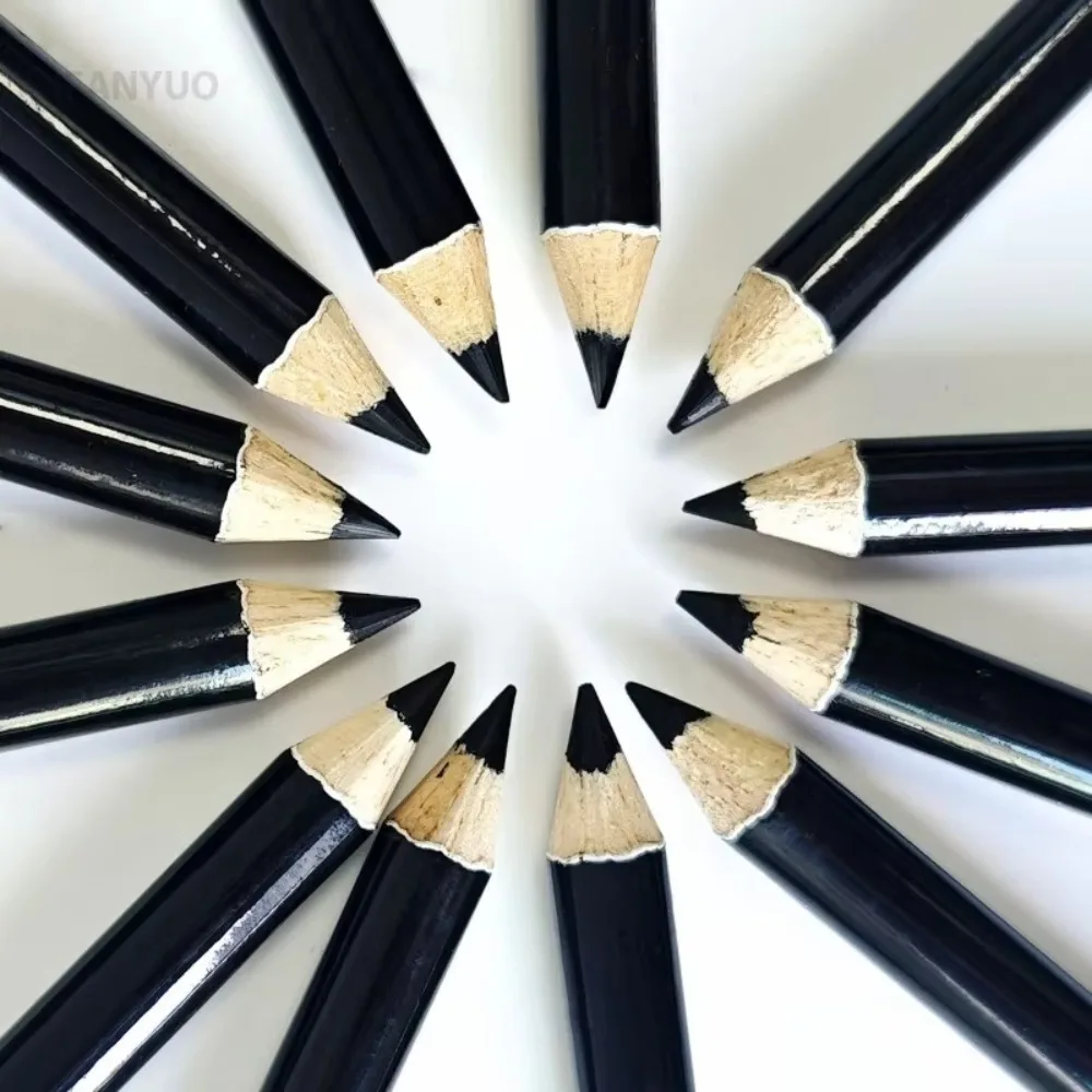 Beginner-Friendly Waterproof Eyeliner Pencil High Pigmented Smooth Texture Long-Lasting Eyebrow Pencil Combined Makeup