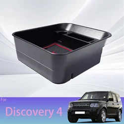 For Land Rover Discovery 4 L319 LR4 2010-2012 2015 2016 Car Armrest Storage Box Organize Tray Central Tidying Accessories ABS