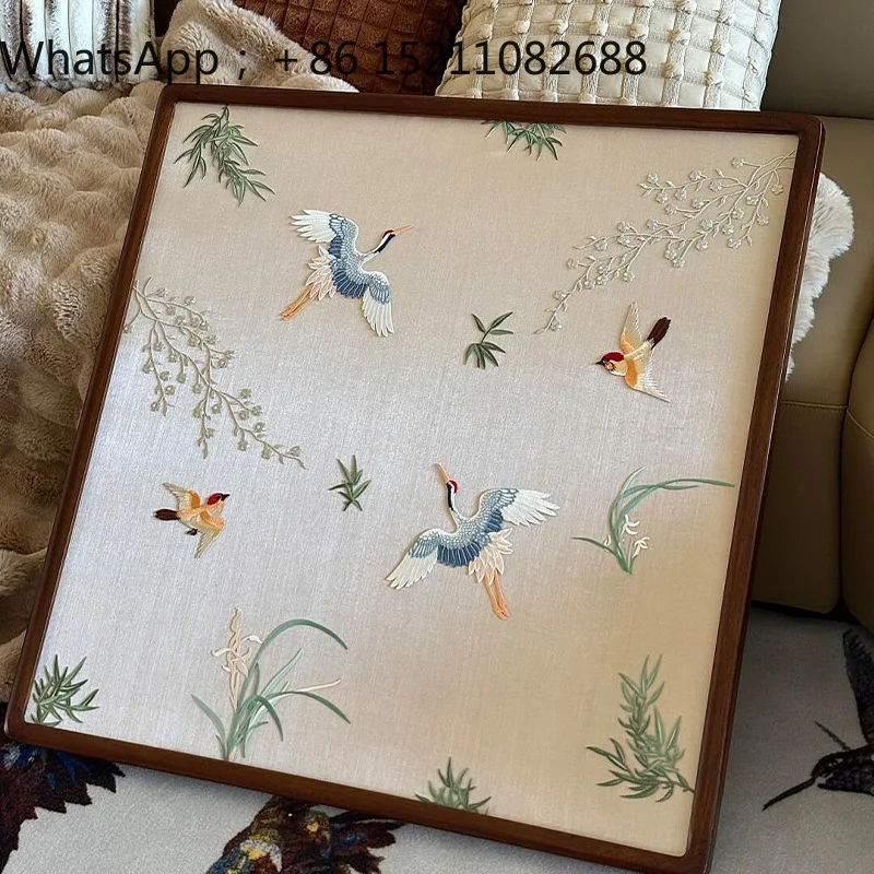 LLY new Chinese-style living room decorative painting Xi Shangtou Song's aesthetics study tea room hanging painting