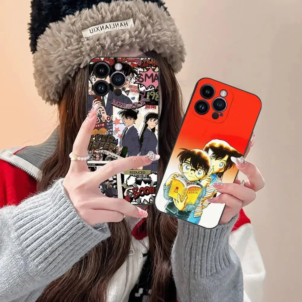 

C-Case Anime Closed-S Phone Case For iPhone 16,15,14,13,12,11,Pro,XS,Max,XR,Plus,E,SE4,Mini Black Fashion Cover
