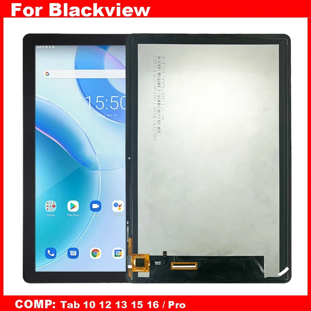 

Дисплей Ori для Blackview tab 10, 12, 13, 15, 16 Pro tab10 tab12 tab13 tab15 tab16, ЖК-дисплей, дигитайзер сенсорного экрана, стекло в сборе