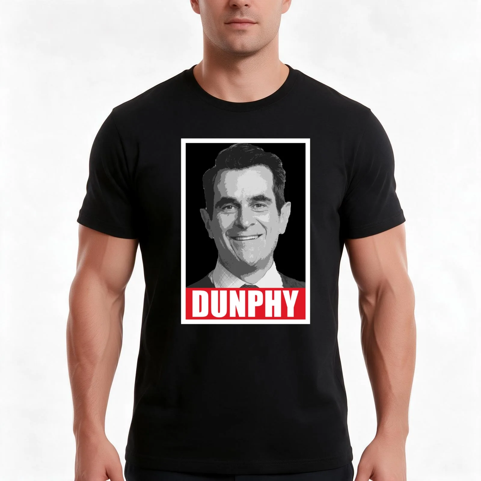 Phil Dunphy T-Shirt Summer Casual Cotton Tee Oversized Streetwear Tops Vintage Graphic Print Loose Fit Short Sleeve