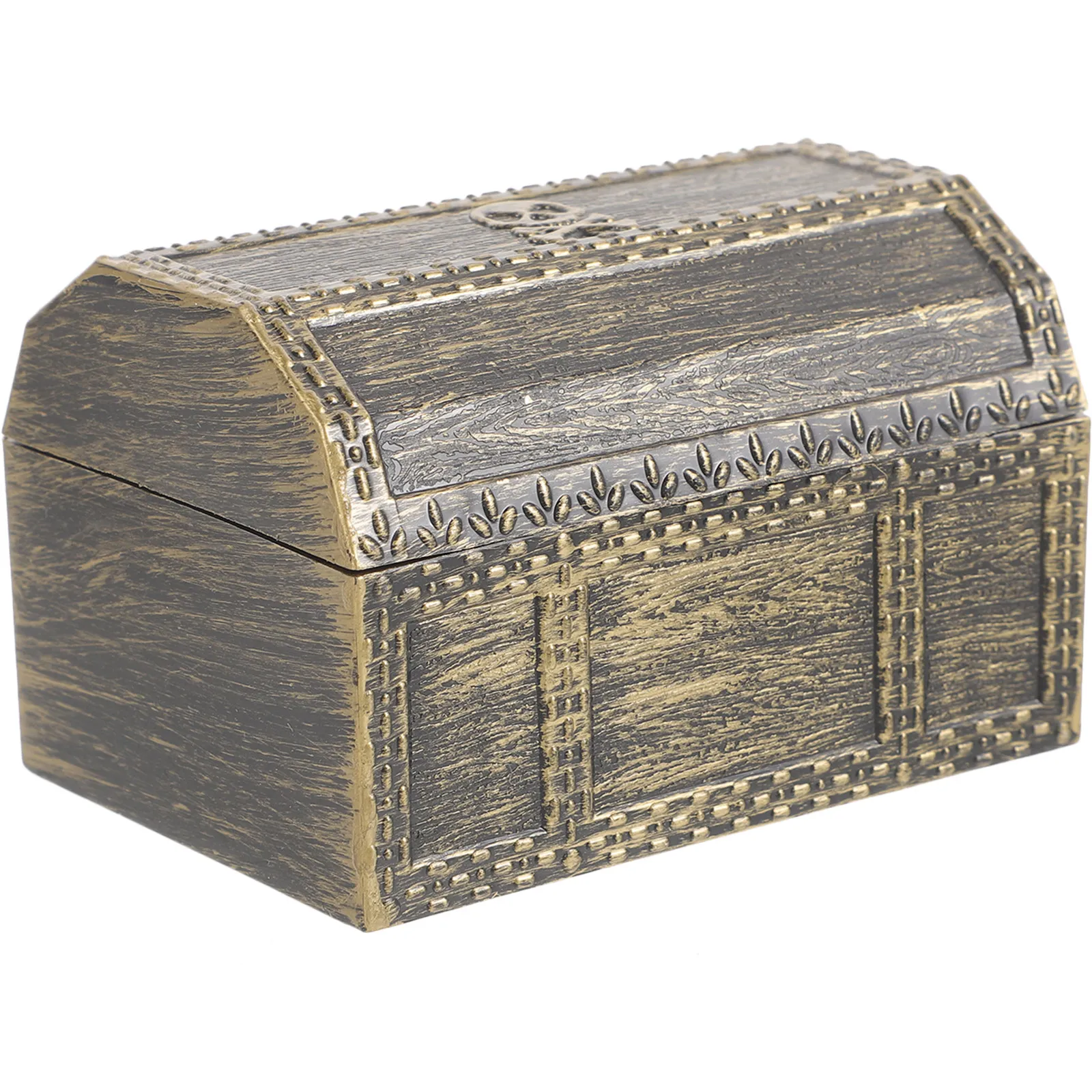 

Пластиковая мини-шкатулка для сокровищ: изысканная детализация, тонкая работа, украшение для пиратской вечеринки, подарочная коробка на Рождество и день рождения