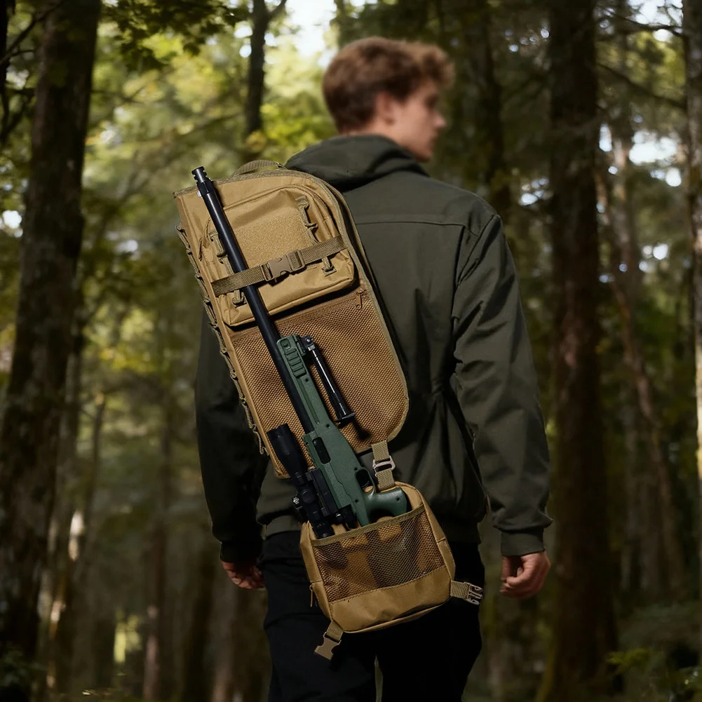 Nylon Outdoor Single Shoulder Bag Multi-functional Special Training Backpack With Molle Webbing For Fitness Running Yoga Sports