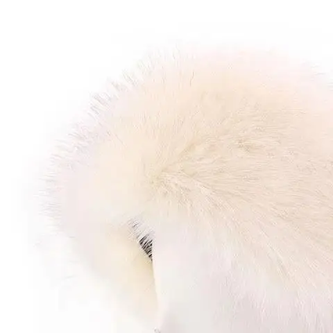 قبعة شتوية سميكة من الفرو المنفوش قابلة للتنفس، تصميم بدون إطار للأيام الثلجية الباردة، مريحة للسفر في الهواء الطلق بدون غطاء علوي
