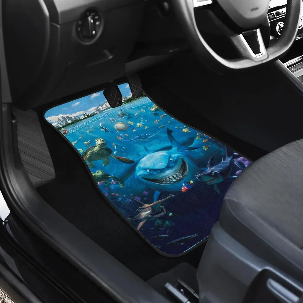 Finding Nemo Shark Car Floor Mats 191022