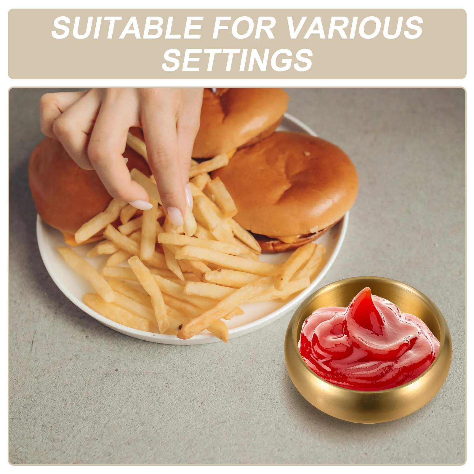 304 وعاء من الفولاذ المقاوم للصدأ 9 سنتيمتر طبقة مزدوجة معزول حساء الأرز وعاء المعكرونة للمنزل مطعم خلط سلطة تخدم الأطباق #2