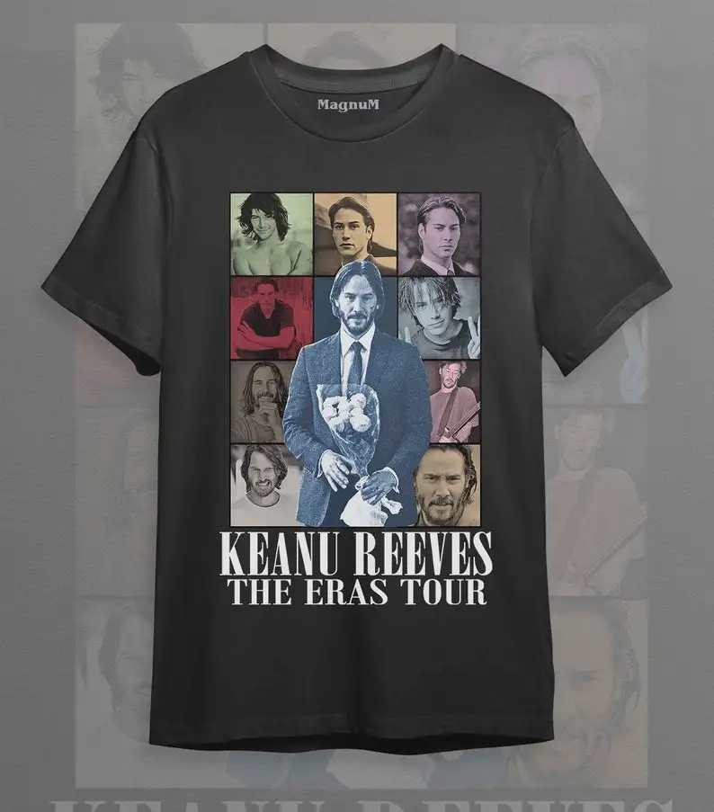 Keanu Reeves Eras tour Unisex Softstyle T-Shirt