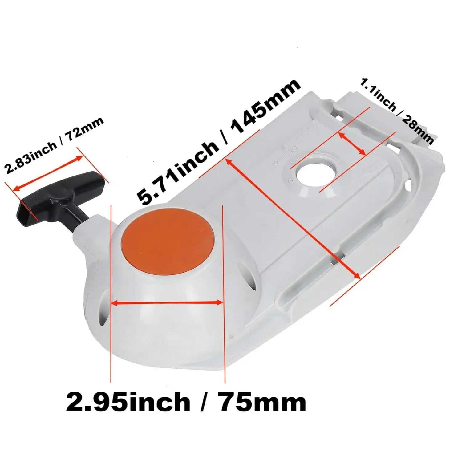 For 4224-190-0306 Pull Recoil Rewind Starter Compatible with Stihl TS700 Cut Off Saws OEM 4224 190 0305 42241900306 Pull Starter