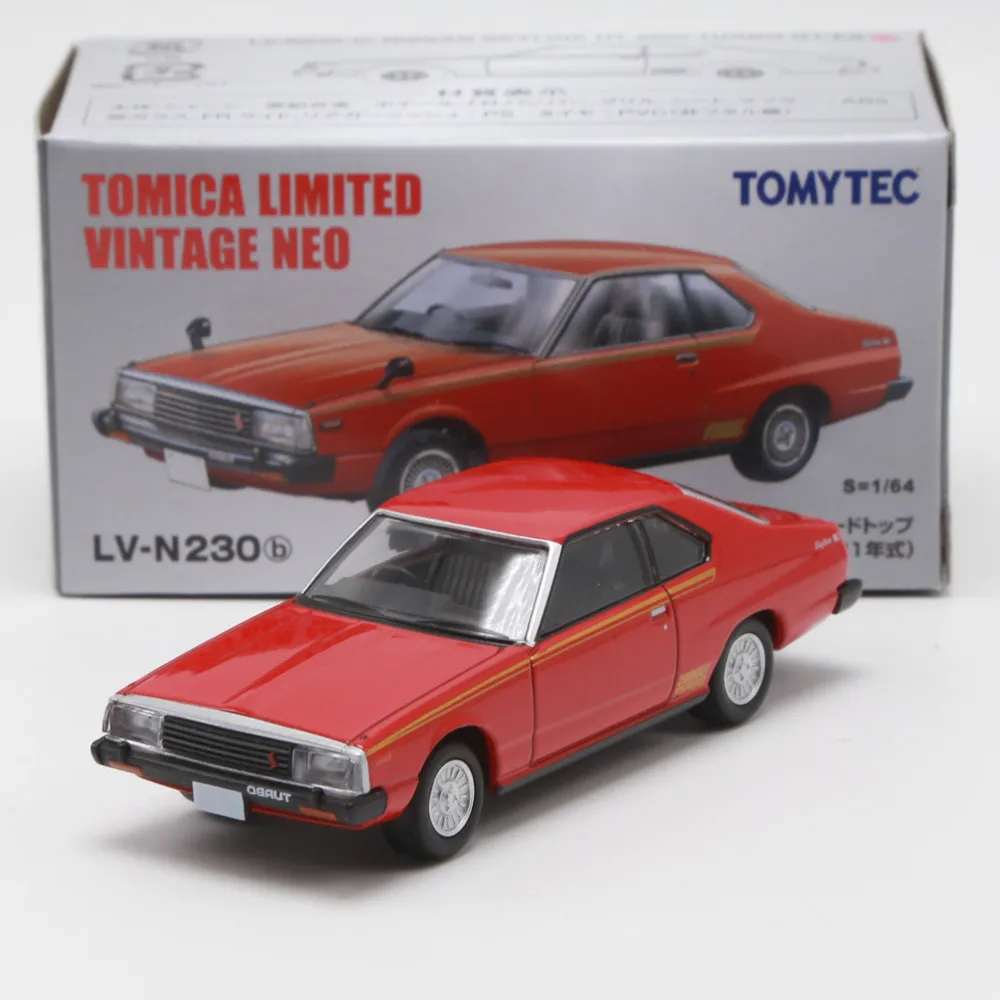 Tomytec Tomica TLV N230A/B SKYLINE HT2000 GT-E JDM Limited Edition Simulation Alloy Static Car Model Toy Gift