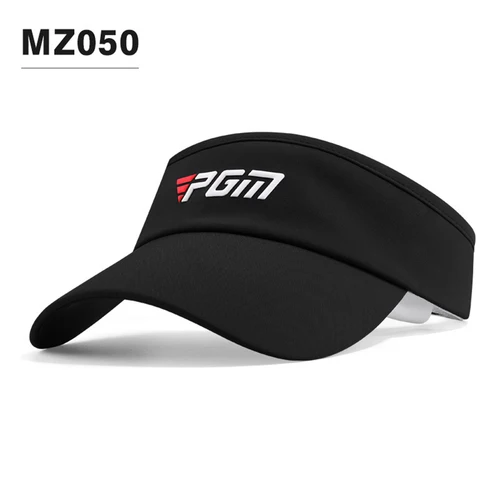 PGM 통기성 골프 모자, 땀 흡수 자외선 차단 모자, 스포츠 오리 혀 모자, 머리 없는 여성 스포츠 야구 모자 
