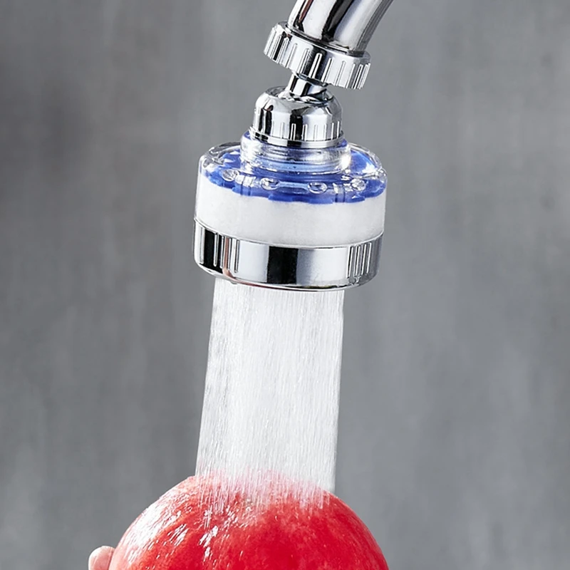 Filtro de agua para fregadero, filtro de grifo giratorio de 360 °, purificador de grifo, filtración para el Hogar, baño y cocina