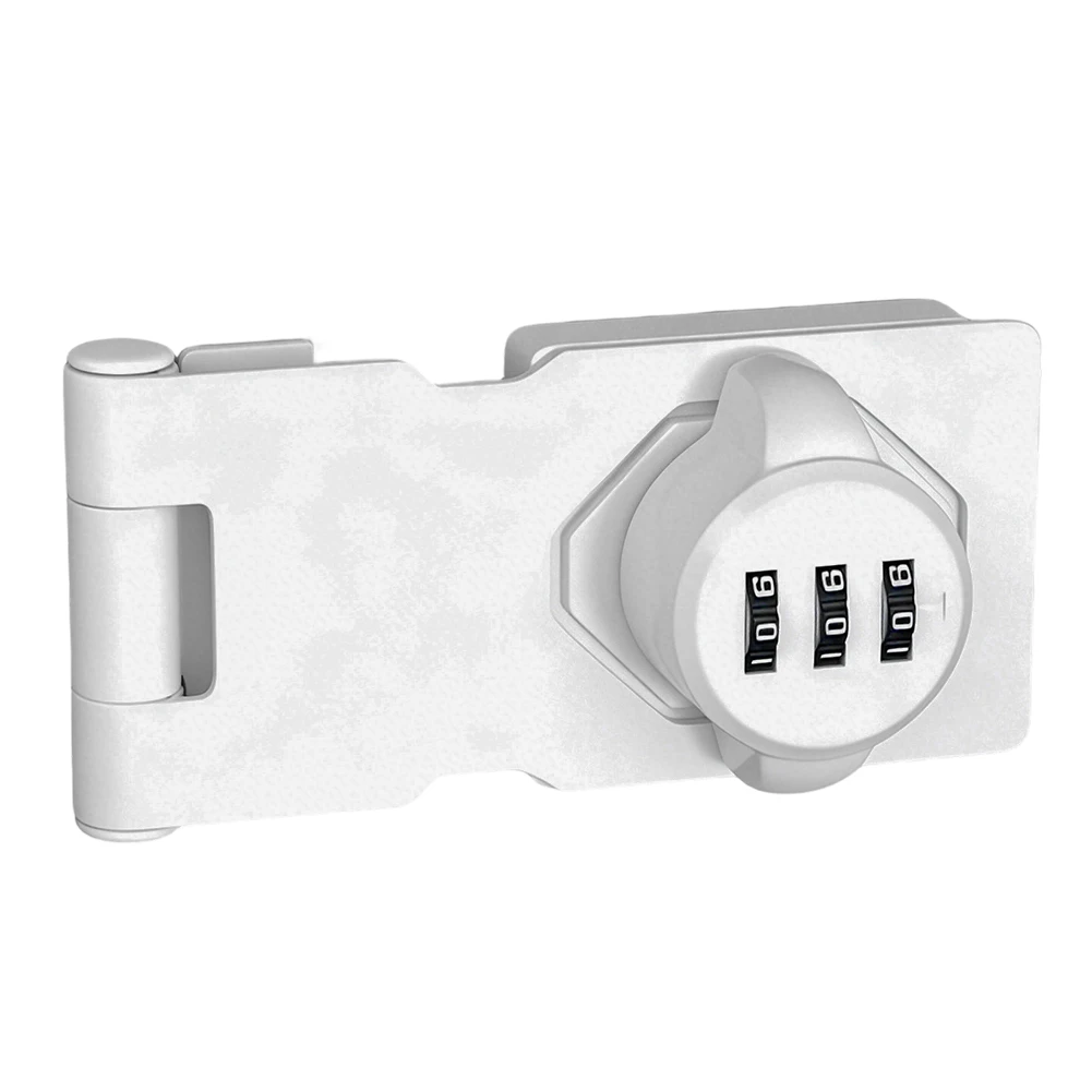 Refrigerator Lock 3.5 - Inch Cabinet Lock Screw Installed Firm Installation Two-way Opening For Password Cabinets