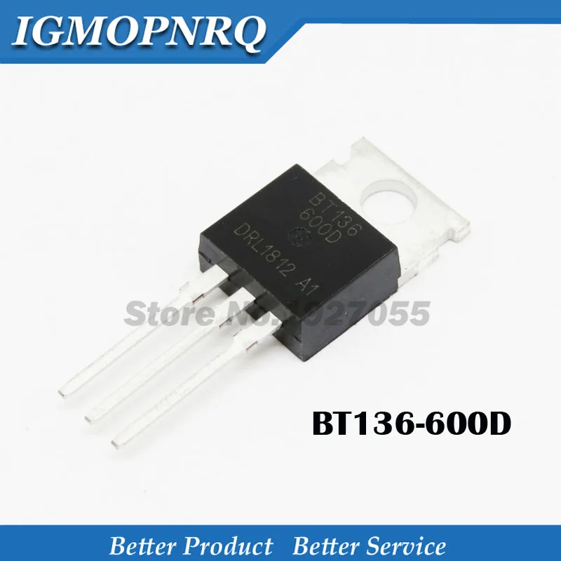 10Pcs BT136-600D BT…
