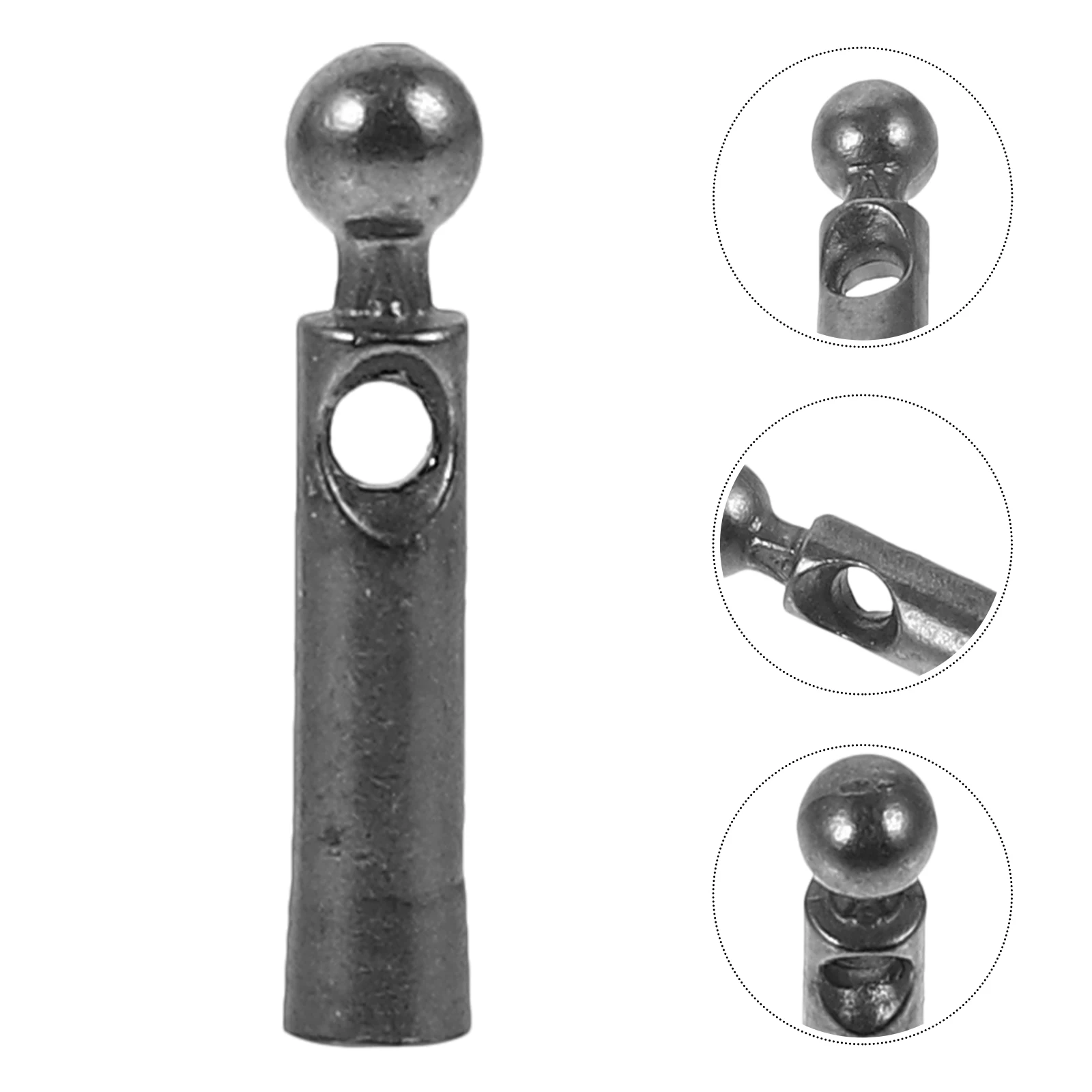 

10 Pcs Metal Umbrella Tail Beads 15X1.8mm Hole Repair Parts Folding Rain Sun Umbrella Replacement Accessories Anti Wear Beads