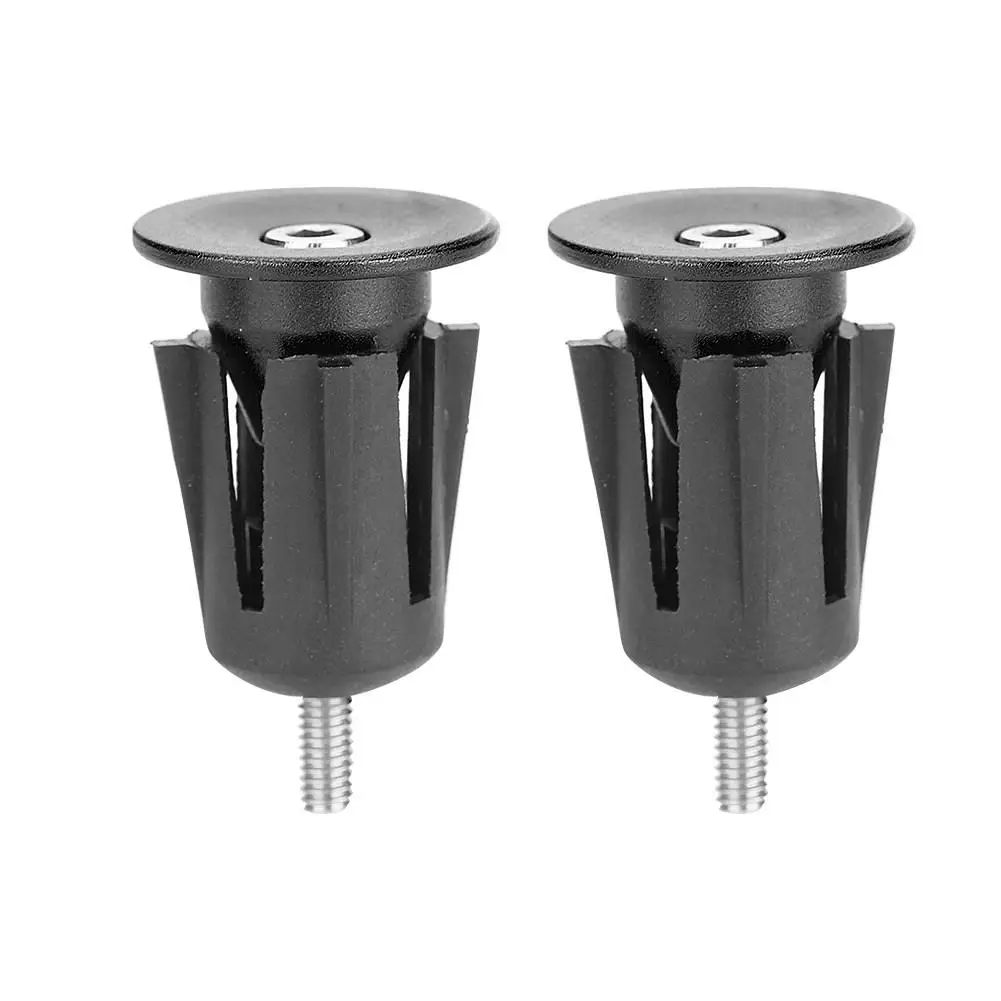

1 Pair Aluminum Alloy Bike Handlebar Caps - Mountain & Road Cycling End Plugs - Durable Bicycle