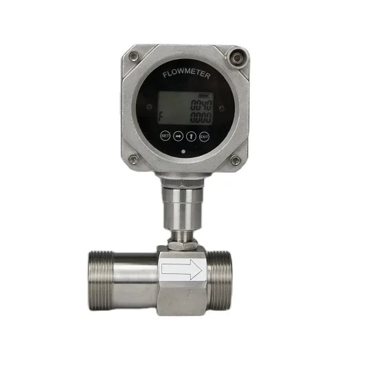 

Oil Flowmeter Water Turbine Flow Meter 4 Inch Marine diesel Fuel Flow Meter