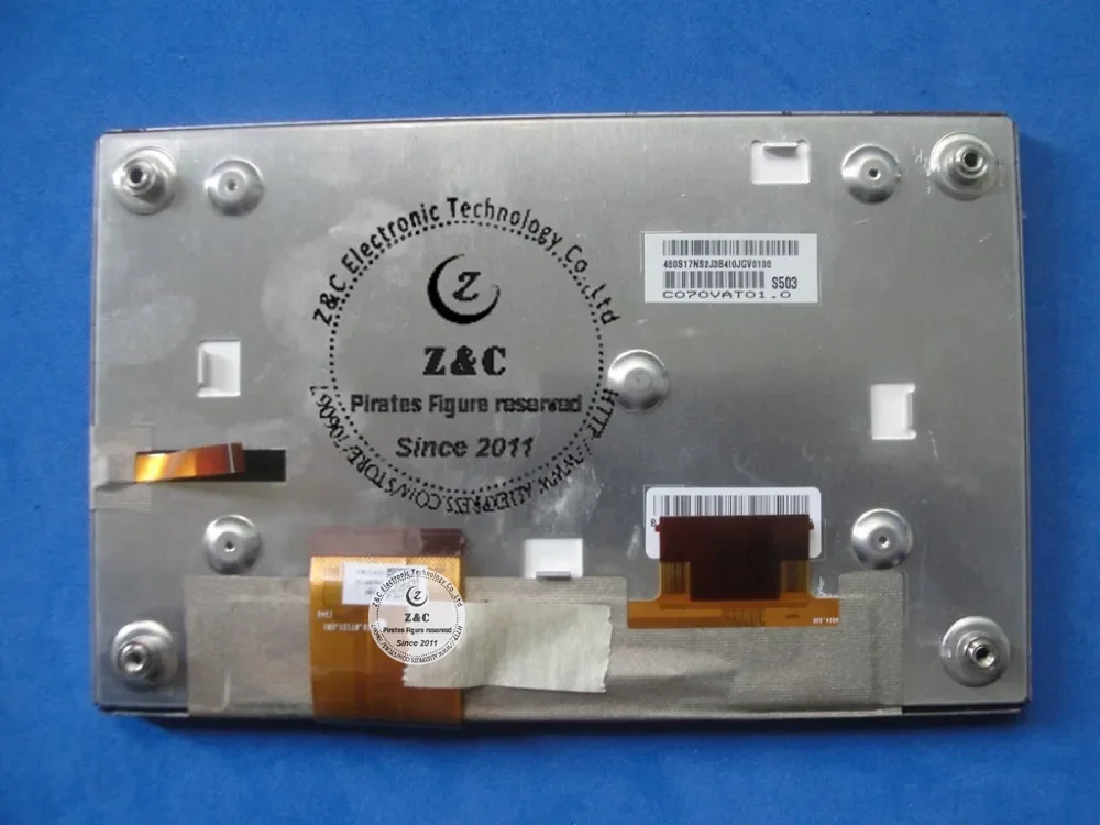 

C070VAT01 C070VAT01.0 Original A+ Grade 7" LCD Display with capacitive touch screen for Car GPS Navigation & DVD Player for AUO