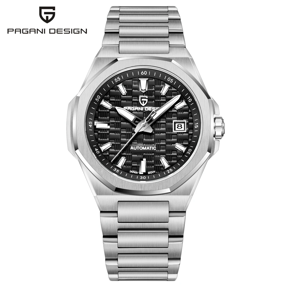 

Часы PAGANI DESIGN 2026: Новые роскошные механические часы для мужчин, из нержавеющей стали, водонепроницаемость 100 м, сапфировое стекло, автоматический механизм