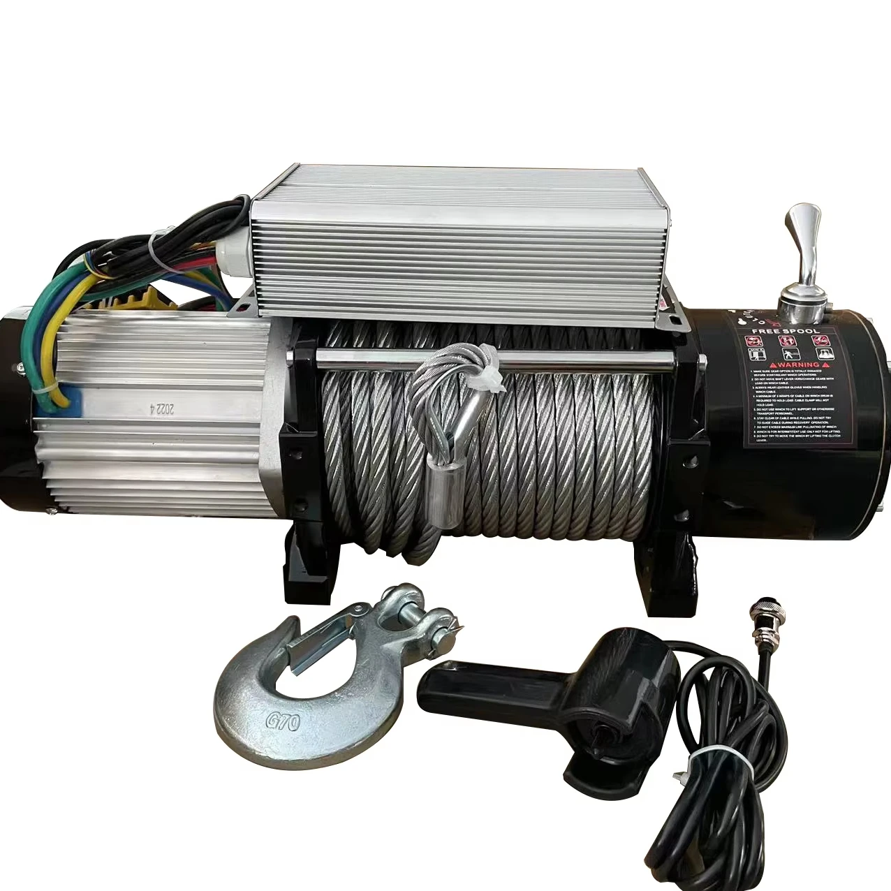 Electric Off Road Winch 10Ton 15Ton 22000lbs 33000lbs Wire Rope Hoist