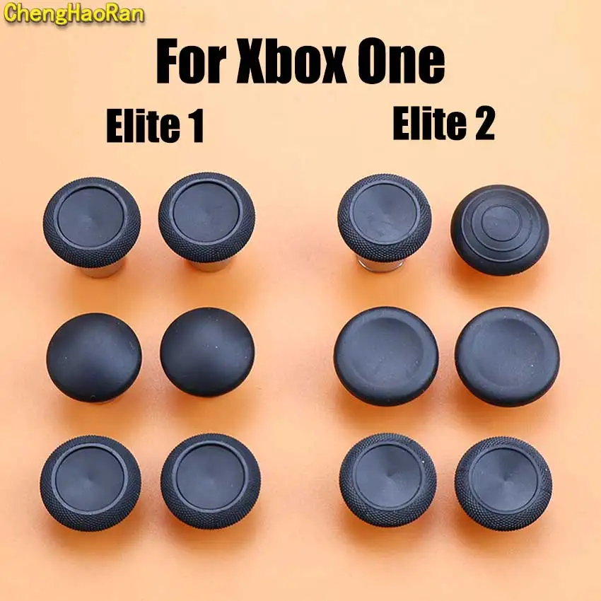 

2pcs Original Metal Joystick Cap For Xbox One Elite 1 2 Generation Controller Accessories LB RB High Medium Low Button