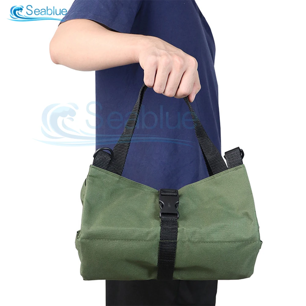 Imagem -04 - Multifuncional Portátil Storage Bolsa Eletricista Manutenção e Instalação Tool Bolsa Multi Bolso Impermeável Roll Bag