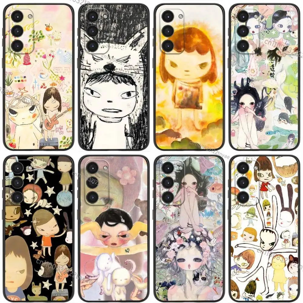 

New A-Aya T-Takano Art Phone Case For Samsung Galaxy A20,21s,22,31,32,52,53,72,73,80,91 Soft Liquid Silicone Black Cover