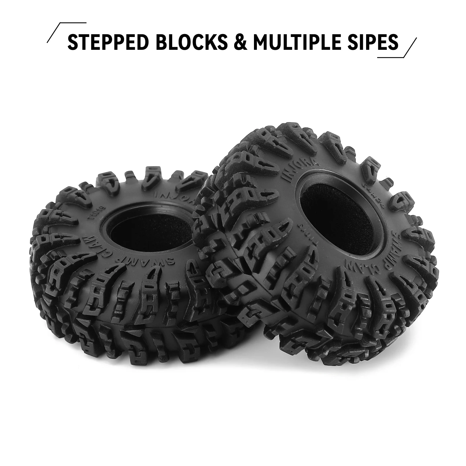 INJORA Swamp Claw 64*24mm S5 Mud Terrain 1.0\