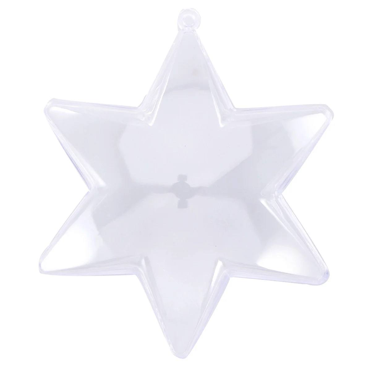 

Clear Plastic Acrylic Round Ball Shells Bath Mold Cases Openable Fillable DIY Christmas Tree Hanging Ornament Decorations