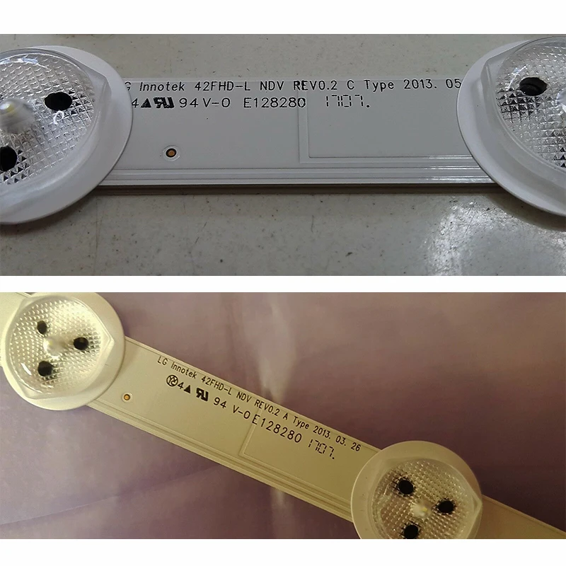 شرائط الإضاءة الخلفية LED لشركة فيليبس 42PFL3008H/12 مجموعات العصابات ل Innotek 42FHD-L NDV REV0.2 A C نوع صفيف الفرقة ل VESTEL 42PF3022