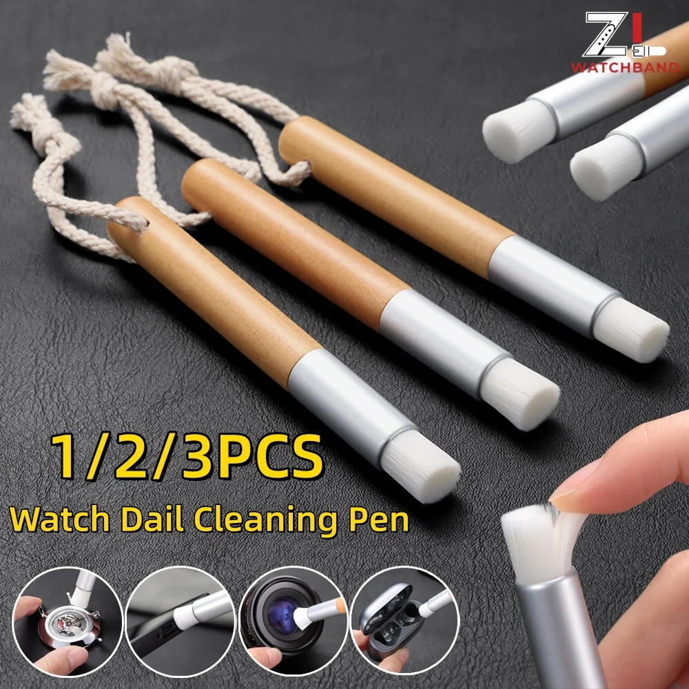 NEW Watch Cleaning Brush Watch Small Parts Watch Movement Glass Fiber Brass Steel Brush Cleaning Brush Watch Part Repair Tools