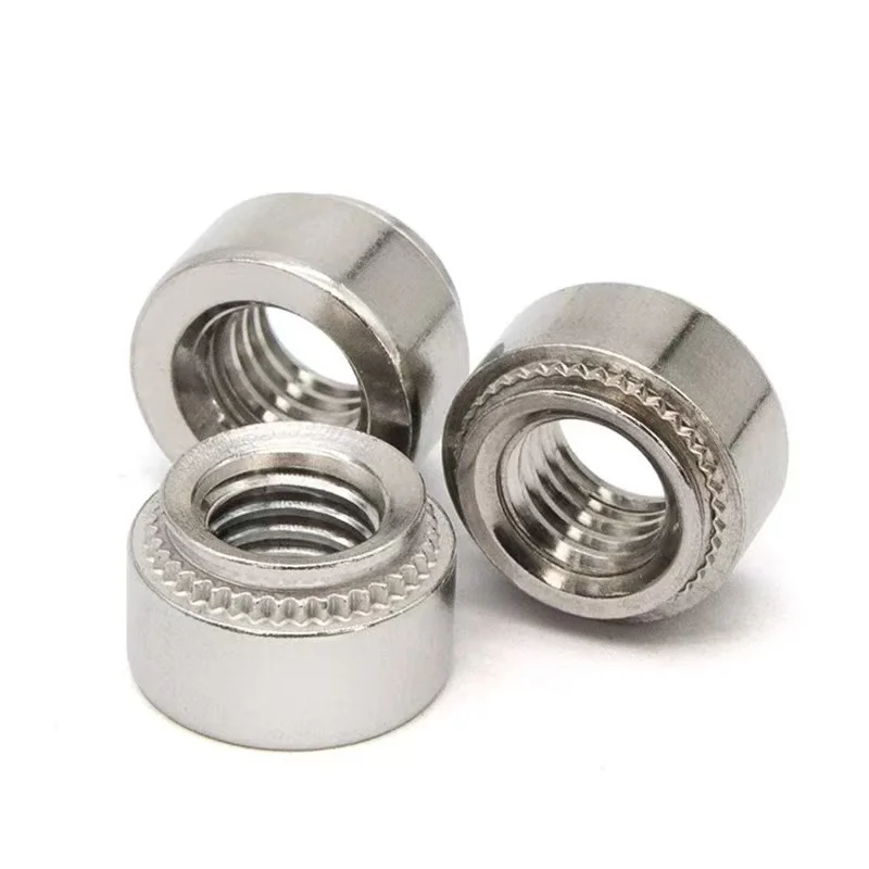 

15pcs M2 M2.5 M3 M4 M5 M6 M8 304 Stainless Steel CLS Self-Clinching Nut Press Insert Rivet Nut Nutsert Rivnut Slab 0.8-3.2mm