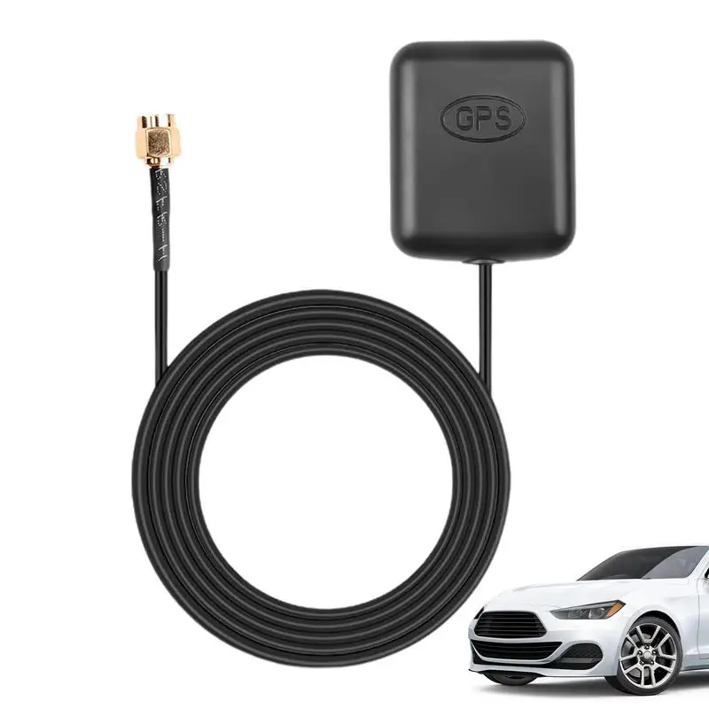 Car GPS Antenna SMA Connector 3Meter Cable GPS Receiver Auto Aerial Adapter For Car Navigation Night Vision Camera Player